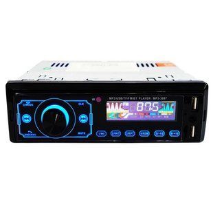 Автомагнітола MP3 3887 ISO 1DIN сенсорний дисплей LED/LCD, Автомобільна магнітола 1din штатна 00016827 фото