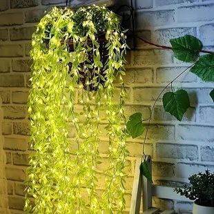 Гирлянда Роса с LED-подсветкой "Зеленая Верба" ​​2, Теплый свет SF-56 00024760 фото