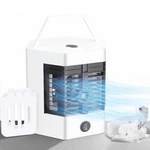 Настольный портативный кондиционер 5X Arctic Cool Ultra Pro с увлажнителем воздуха мини кондиционер 00018536 фото