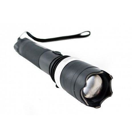 Светодиодный фонарь тактический Police BL-1104 ЗУ 220В + чехол, фонарь ручной тактический 00022900 фото
