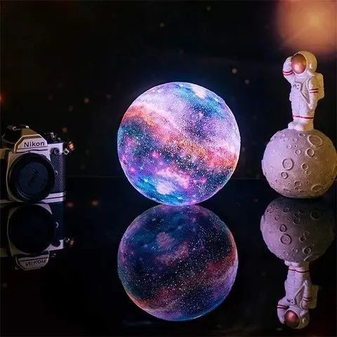 Нічний лампа сенсорний 3D космос Moon-light 00022165 фото