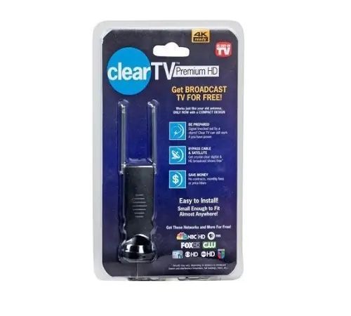 Цифрова ТВ антена Clear TV Premium 4K 00024462 фото