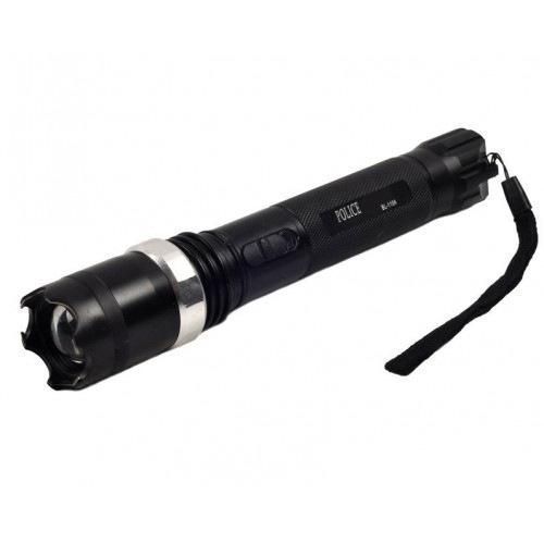 Светодиодный фонарь тактический Police BL-1104 ЗУ 220В + чехол, фонарь ручной тактический 00022900 фото