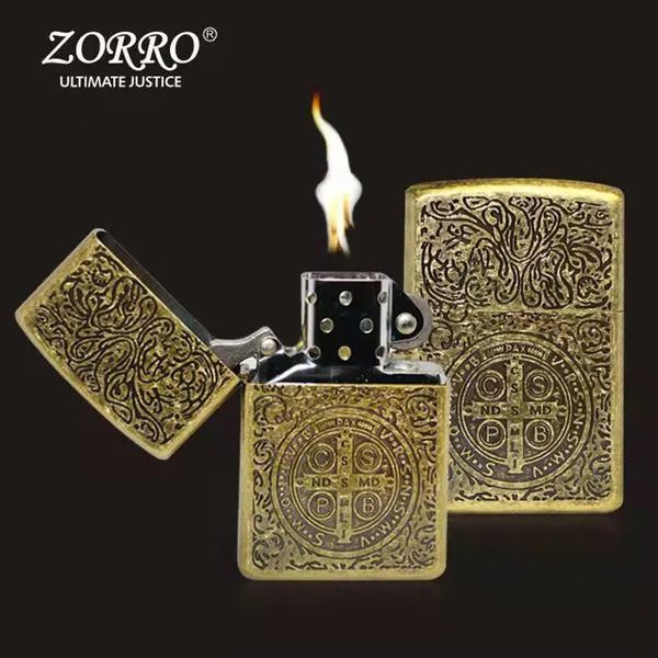 Запальничка бензинова Zorro HL-303 00023454 фото
