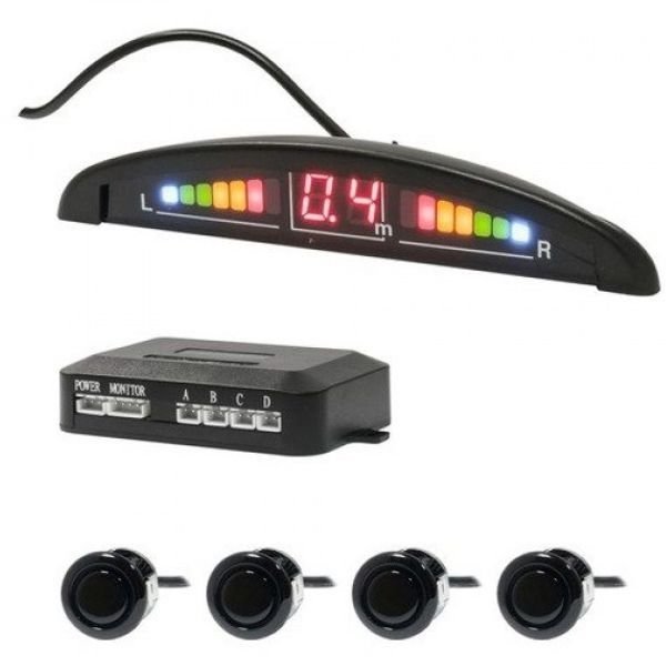 Парковочная система на 4 датчика парковки парктроник Assistant Parking Sensor 00016837 фото