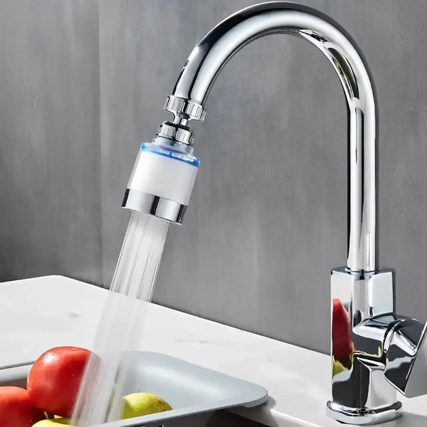 Аератор насадка на кран-змішувач Faucet Splash Head поворотна для економії води з фільтром 00021430 фото