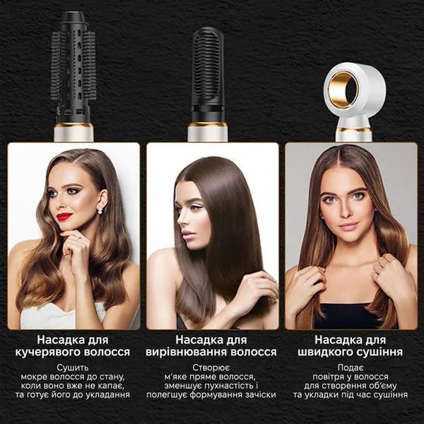 Фен для волосся 3 в 1 швидке сушіння 3-in-1 curling iron AND LY-945 00021718 фото