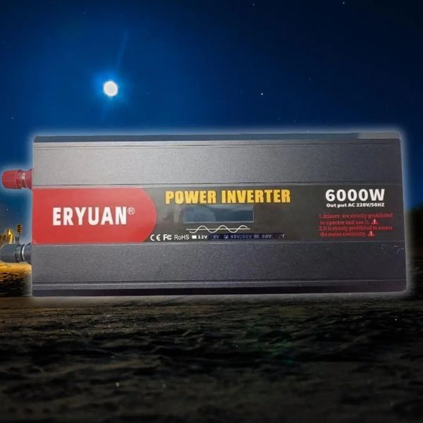 Перетворювач напруги Eryuan 6000W Найвища потужність для ваших енергетичних потреб 00017993 фото