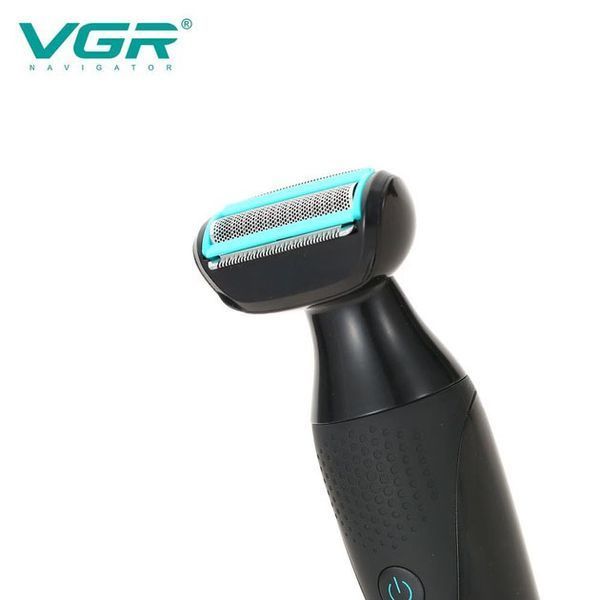 Акумуляторна електробритва для стрижки VGR V-601 від USB бритва електрична з професійною насадками 00014499 фото