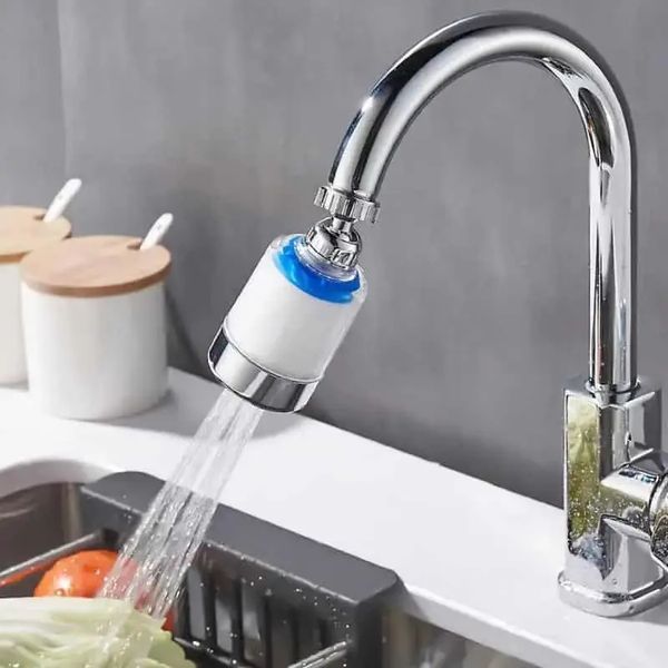 Аератор насадка на кран-змішувач Faucet Splash Head поворотна для економії води з фільтром 00021430 фото