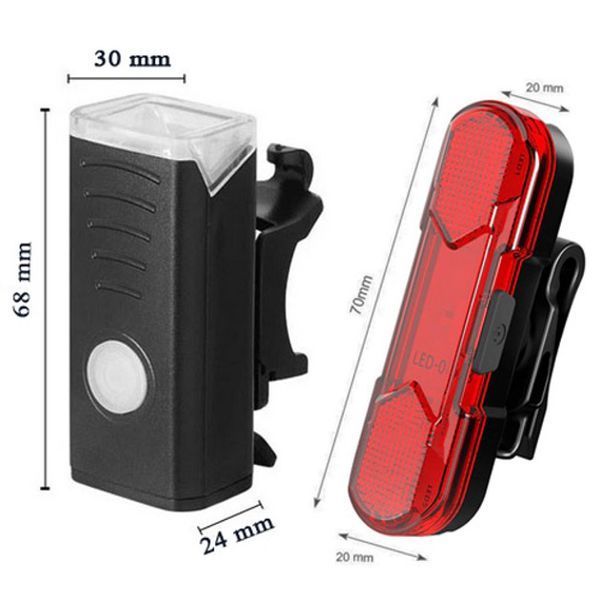 Велоліхтар BSK-HY027-XPG, STOP-5SMD(red), Мигалка з акумулятором на велосипед, Блимаючий велоліхтар 00017080 фото