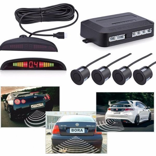 Парковочная система на 4 датчика парковки парктроник Assistant Parking Sensor 00016837 фото