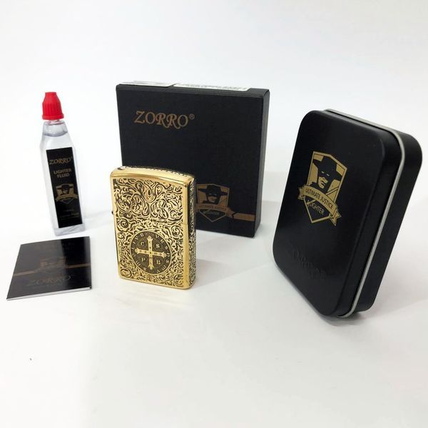 Запальничка бензинова Zorro HL-303 00023454 фото