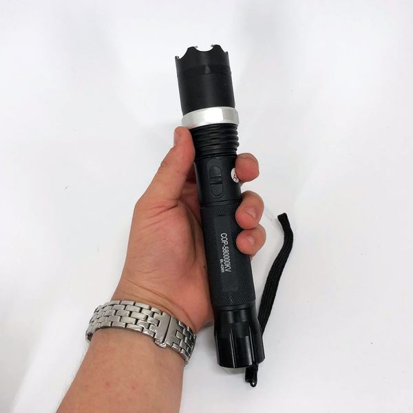Светодиодный фонарь тактический Police BL-1104 ЗУ 220В + чехол, фонарь ручной тактический 00022900 фото