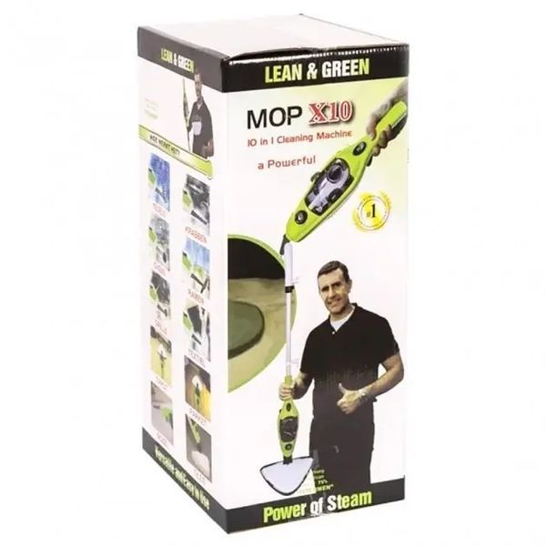 Багатофункціональна парова швабра X10 Steam Mop 00014134 фото