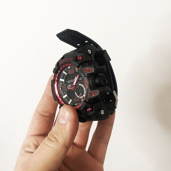 Годинник наручний G SHOCK GG-100B. Колір червоний 00022438 фото
