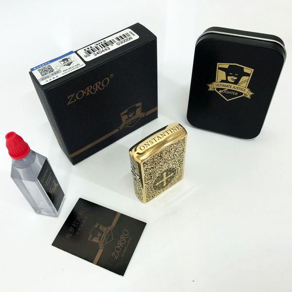 Запальничка бензинова Zorro HL-303 00023454 фото