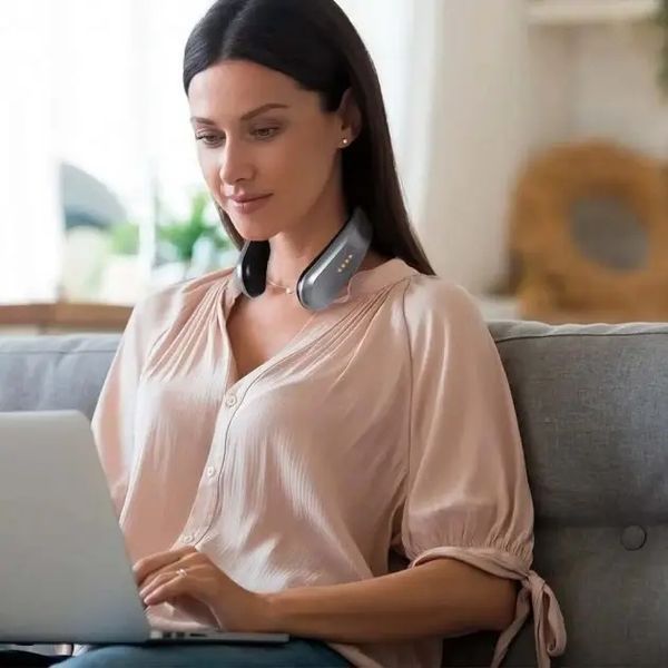 Бездротовий обігрівач для шиї Handy Heater портативний, переносний обігрівач для шиї 00014601 фото