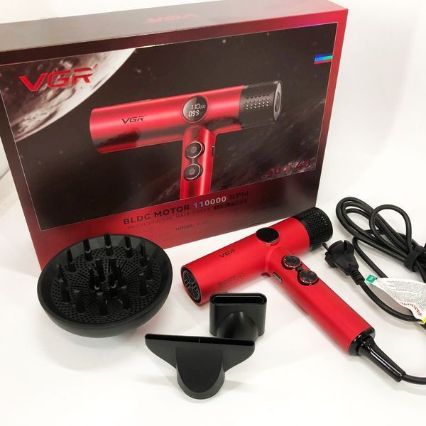Фен профессиональный VGR V-401 RED 00015331 фото