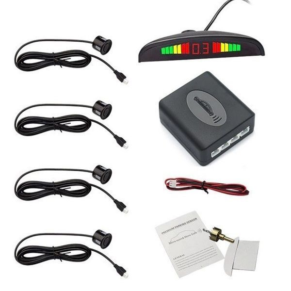 Парковочная система на 4 датчика парковки парктроник Assistant Parking Sensor 00016837 фото