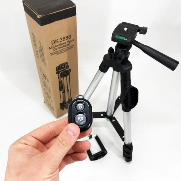 Трипод триногу штатив Tripod DK-3888 з пультом Bluetooth 00012637 фото