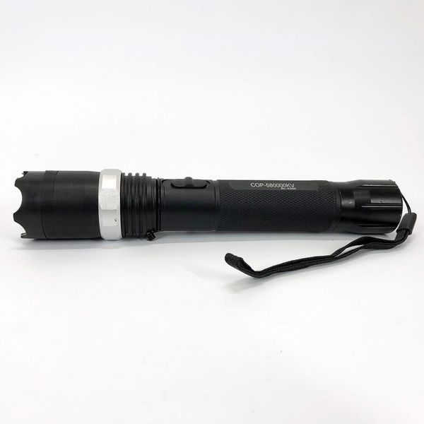 Светодиодный фонарь тактический Police BL-1104 ЗУ 220В + чехол, фонарь ручной тактический 00022900 фото