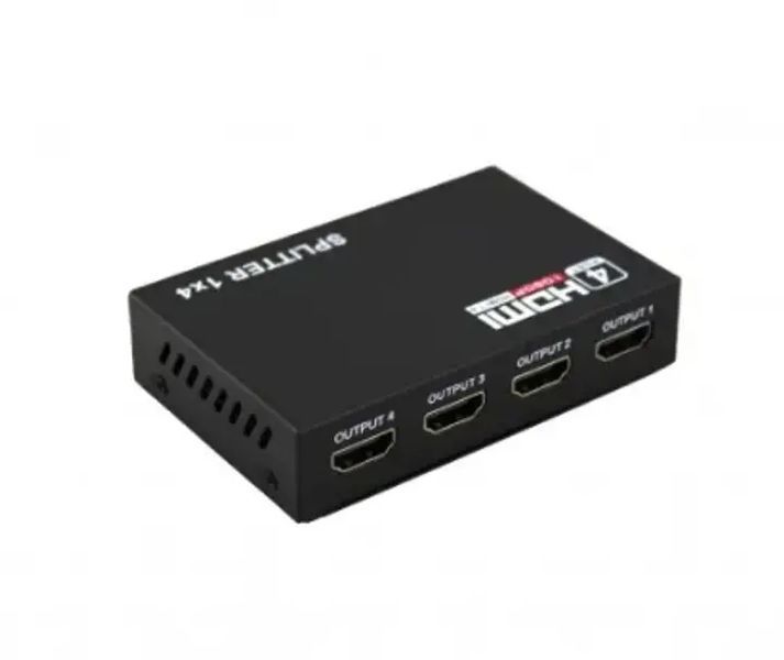 HDMI розгалужувач на 4 порти HDMI SPLITTER 1 in 4 / Чорний 00017583 фото