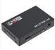HDMI розгалужувач на 4 порти HDMI SPLITTER 1 in 4 / Чорний 00017583 фото 3