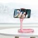Гибкий держатель для телефона с присосками универсальный Cute Worm Lazy Holder. Цвет: розовый 00012533 фото 12