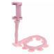 Гибкий держатель для телефона с присосками универсальный Cute Worm Lazy Holder. Цвет: розовый 00012533 фото 3