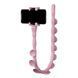 Гибкий держатель для телефона с присосками универсальный Cute Worm Lazy Holder. Цвет: розовый 00012533 фото 2