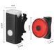 Велофонарь аккумуляторный BSK-1133-XPG и STOP-3SMD(red), Велосипедный фонарь с защитой от влаги 00017037 фото 4