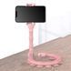 Гибкий держатель для телефона с присосками универсальный Cute Worm Lazy Holder. Цвет: розовый 00012533 фото 11