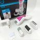 Эпилятор Gemei GM-7006 4в1 - Профеcсиональный беспроводной эпилятор бритва с насадками триммер + пемза 00014338 фото 10