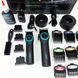 Набор vgr 2 в 1 v-001 v-977 black, аккумуляторная машинка для стрижки и триммер. цвет: черный 00014892 фото 14