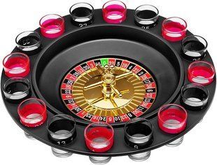 Рулетка зі стопками Drinking Roulette Set i3-90 алко рулетка казино на 16 чарок 00024645 фото