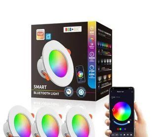 Светильник умный Tuya Smart LED WiFi встраиваемый 2700-6500 K 10W 00022166 фото