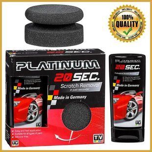 Паста для удаления царапин автомобиля Platinum 20 sec 00017143 фото
