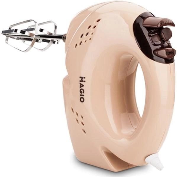 Миксер MAGIO MG-950, двухвенчиковый миксер, хороший миксер, лучший ручной миксер, ручной миксер для кухни 00018972 фото