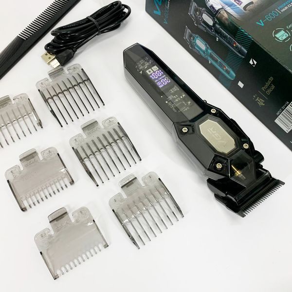 Аккумуляторная машинка для стрижки VGR V-600. Цвет: черный 00014793 фото