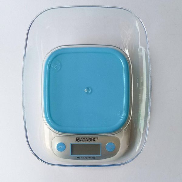 Весы кухонные MATARIX MX-403 от 1 грамма до 7кг, Кулинарные весы для взвешивания еды точные кухонные весы 00019082 фото