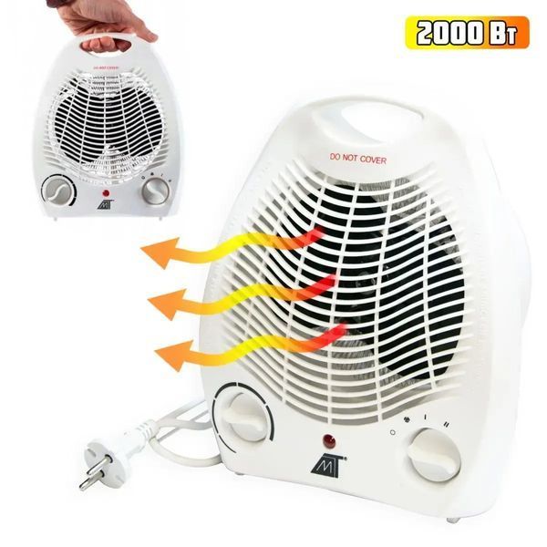 Тепловентилятор - Электро обогреватель Domotec Heater MS 5902 00018507 фото