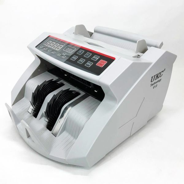 Рахувальна машинка Bill Counter UKC MG-2089, машинка для рахунку грошей з ультрафіолетовим детектором валют 00012534 фото