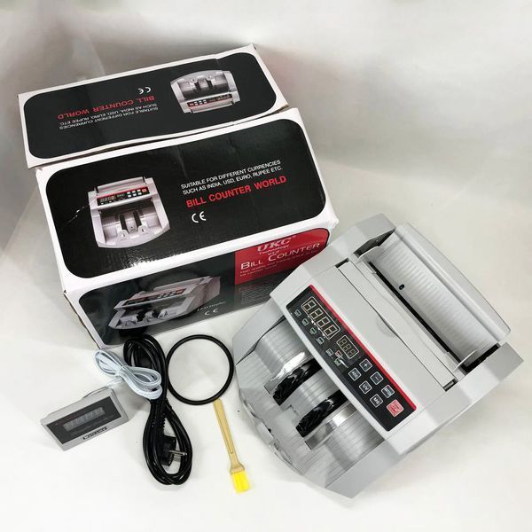 Рахувальна машинка Bill Counter UKC MG-2089, машинка для рахунку грошей з ультрафіолетовим детектором валют 00012534 фото