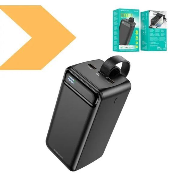 Портативное зарядное устройство BOROFONE POWER BANK 50000MAH BJ 14D, черный 00017921 фото