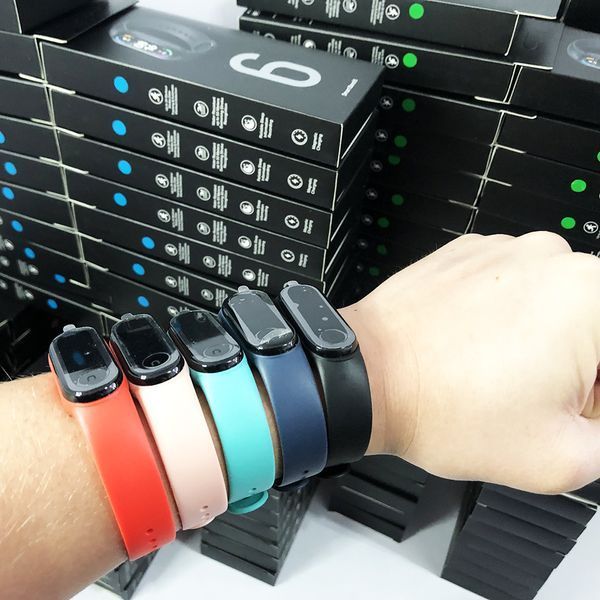 Фитнес браслет FitPro Smart Band M6 (смарт часы, пульсоксиметр, пульс). Цвет: зеленый 00022396 фото