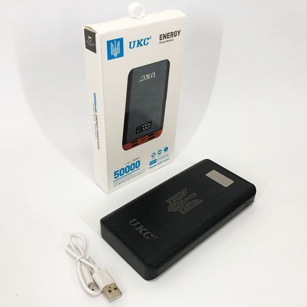 Акумулятор портативний павербанк POWER BANK UKC ART-4148/4204. 50000mah, 4USB, зовнішній акумулятор 00017284 фото