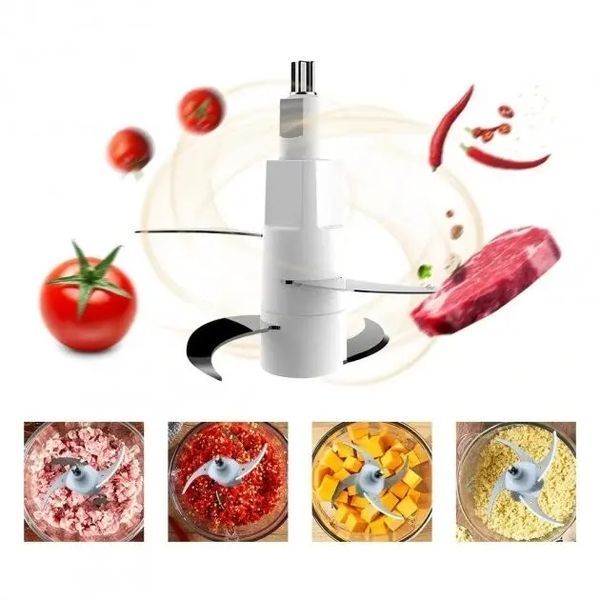 Блендер-подрібнювач металевий 600 Вт Cooking 7079 00020581 фото