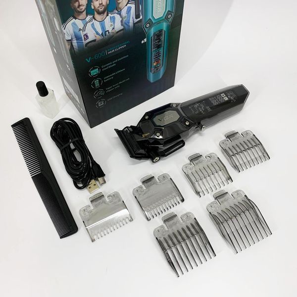 Аккумуляторная машинка для стрижки VGR V-600. Цвет: черный 00014793 фото