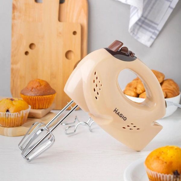 Миксер MAGIO MG-950, двухвенчиковый миксер, хороший миксер, лучший ручной миксер, ручной миксер для кухни 00018972 фото